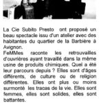 Article Femmes - juillet 2021